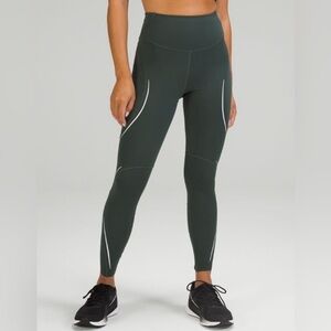 NWT Lululemon Base Pace High-Rise Reflective Tight 25"